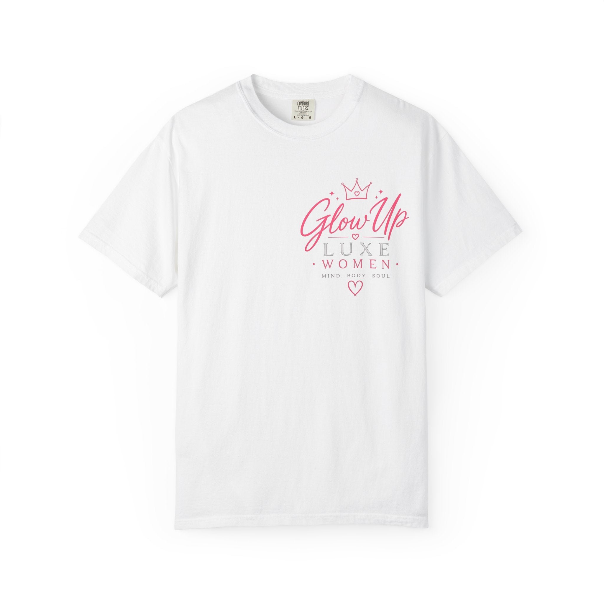 GlowUp Luxe Women Founders t-shirts