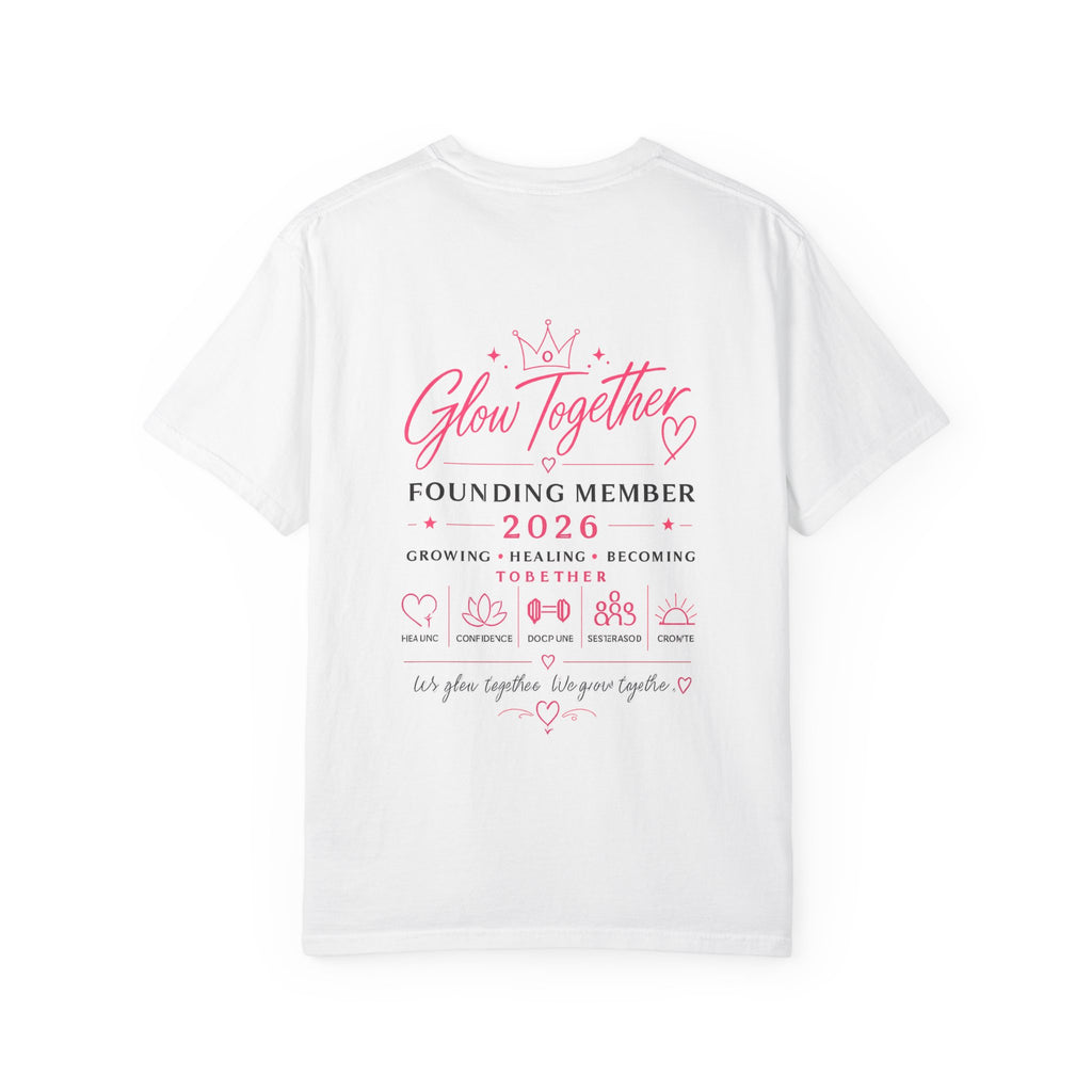 GlowUp Luxe Women Founders t-shirts