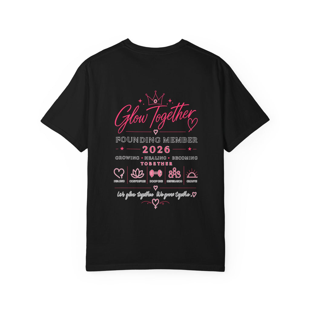 GlowUp Luxe Women Founders t-shirts