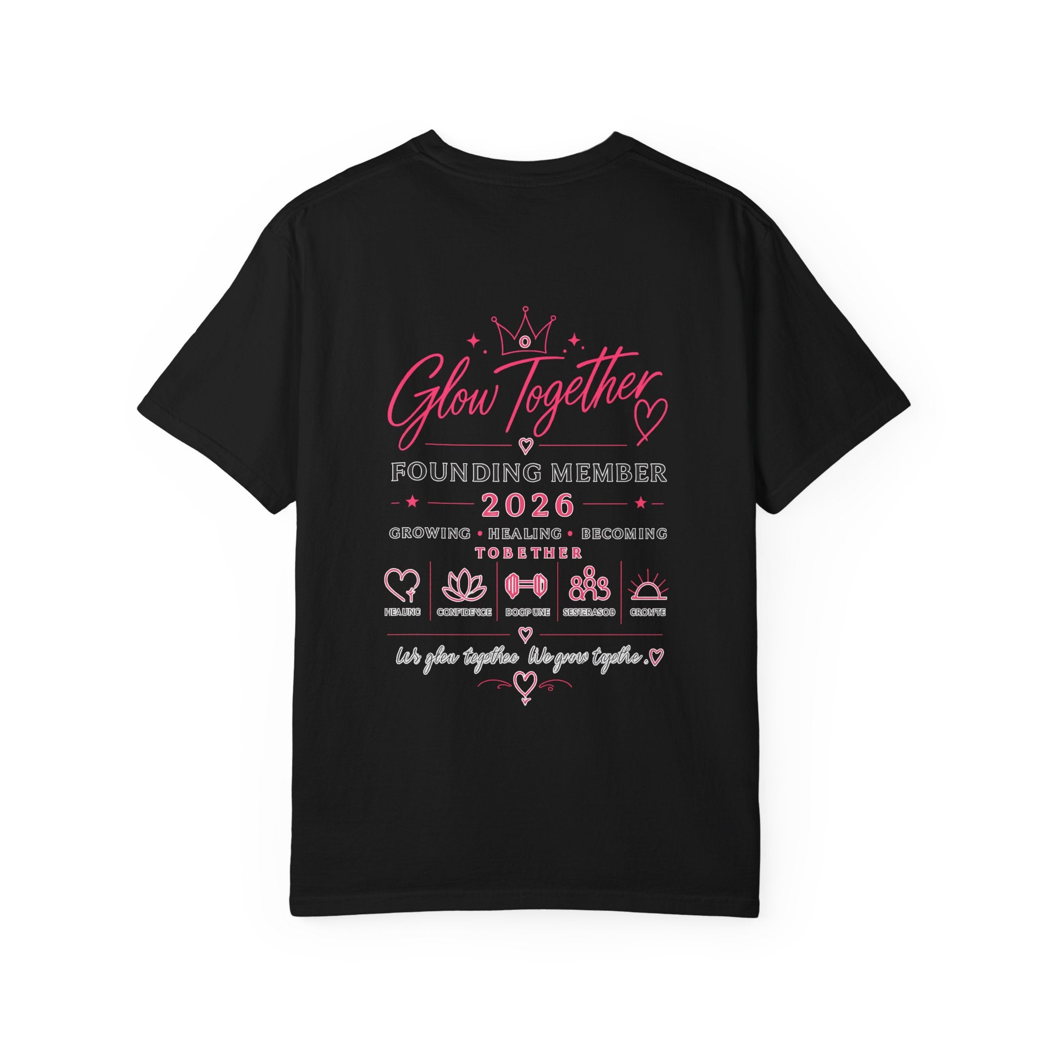 GlowUp Luxe Women Founders t-shirts