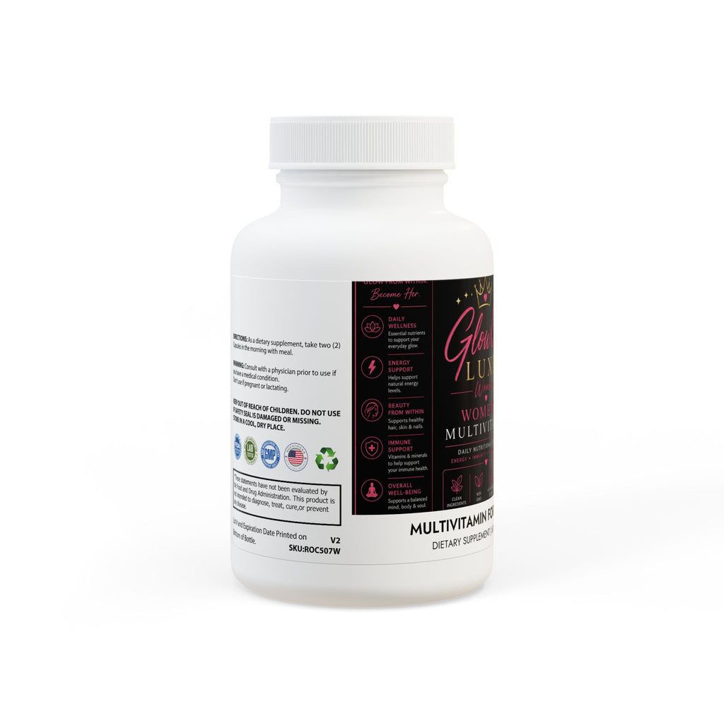 GlowUp Luxe Multivitamin for Women Supplement (60 Capsules)