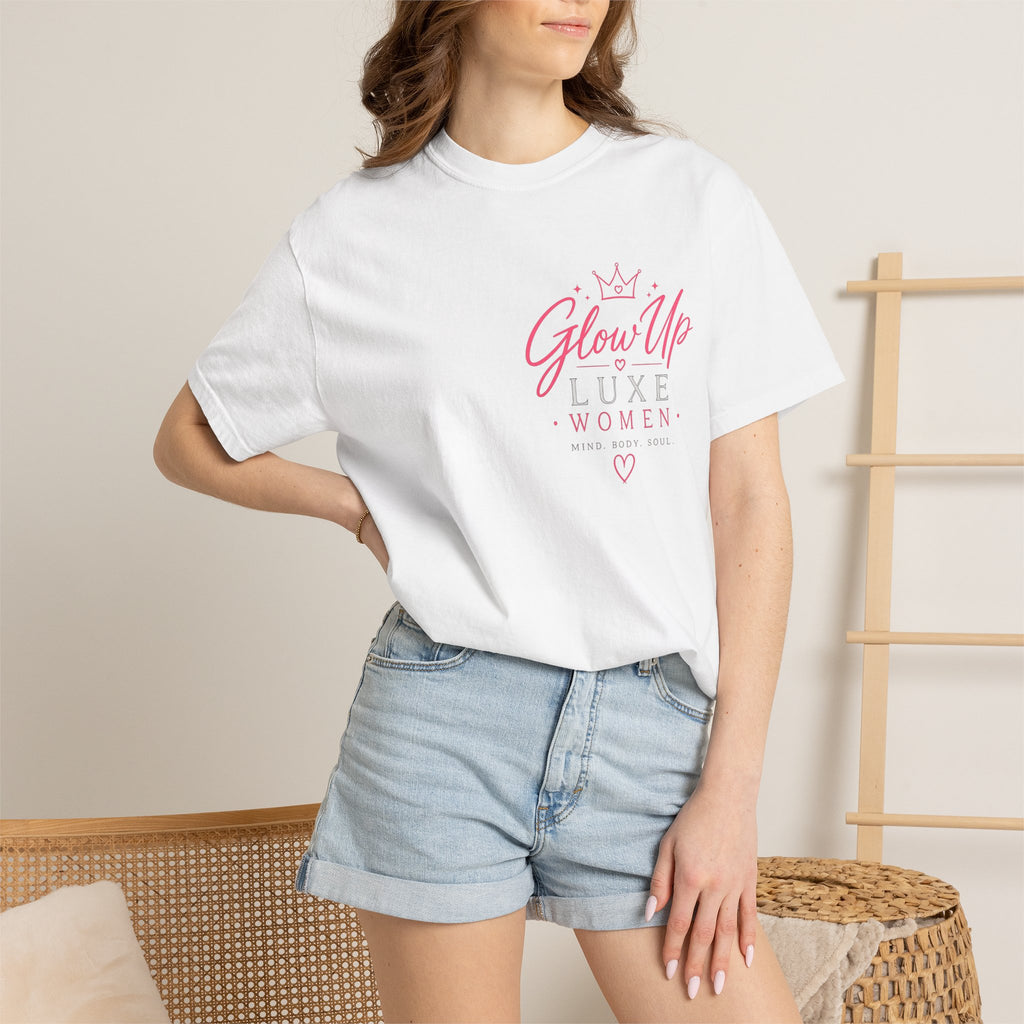 GlowUp Luxe Women Founders t-shirts