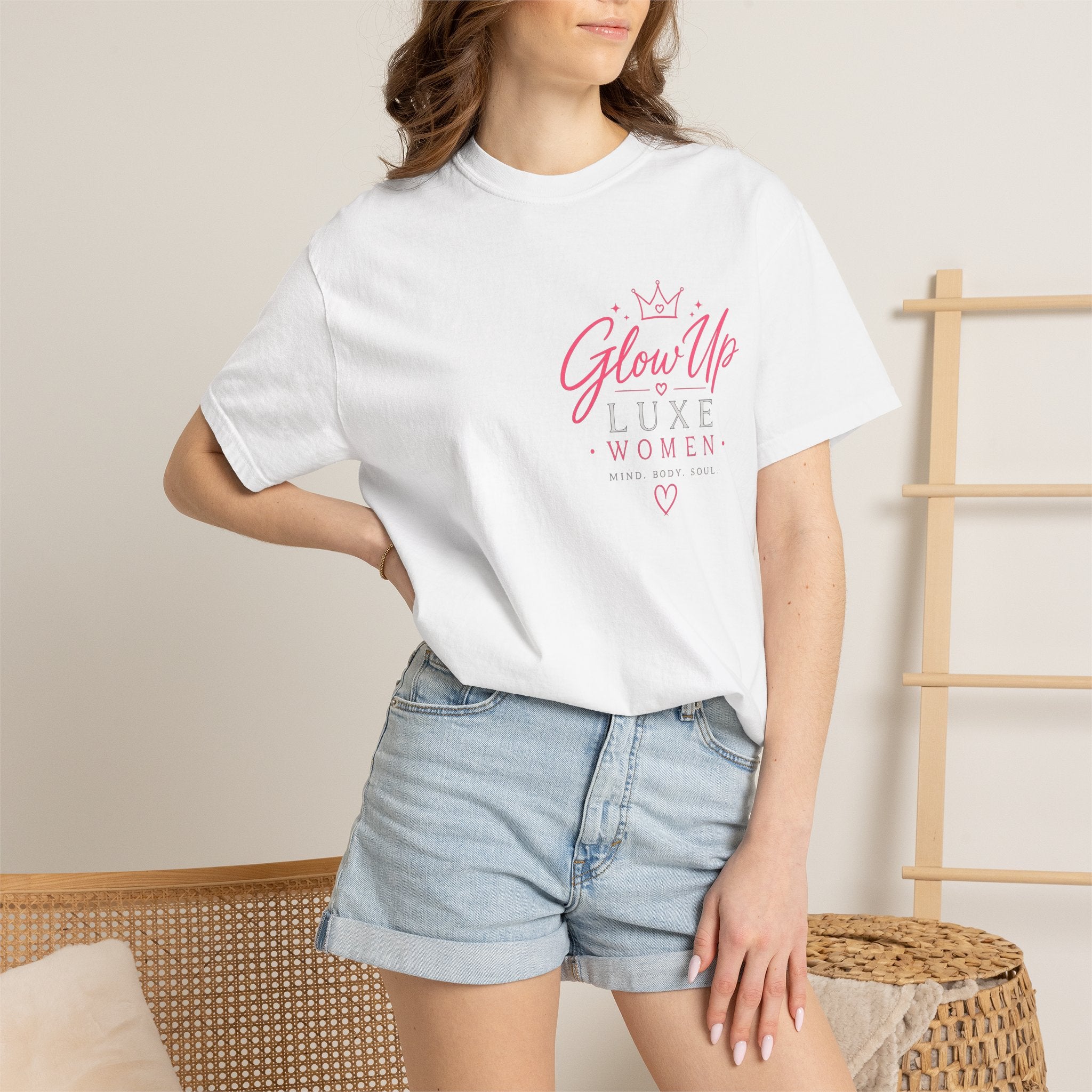 GlowUp Luxe Women Founders t-shirts