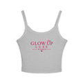 Spaghetti Tank Top — "Glow Up Luxe" Women's Crop Tank (Founding Member 2026)