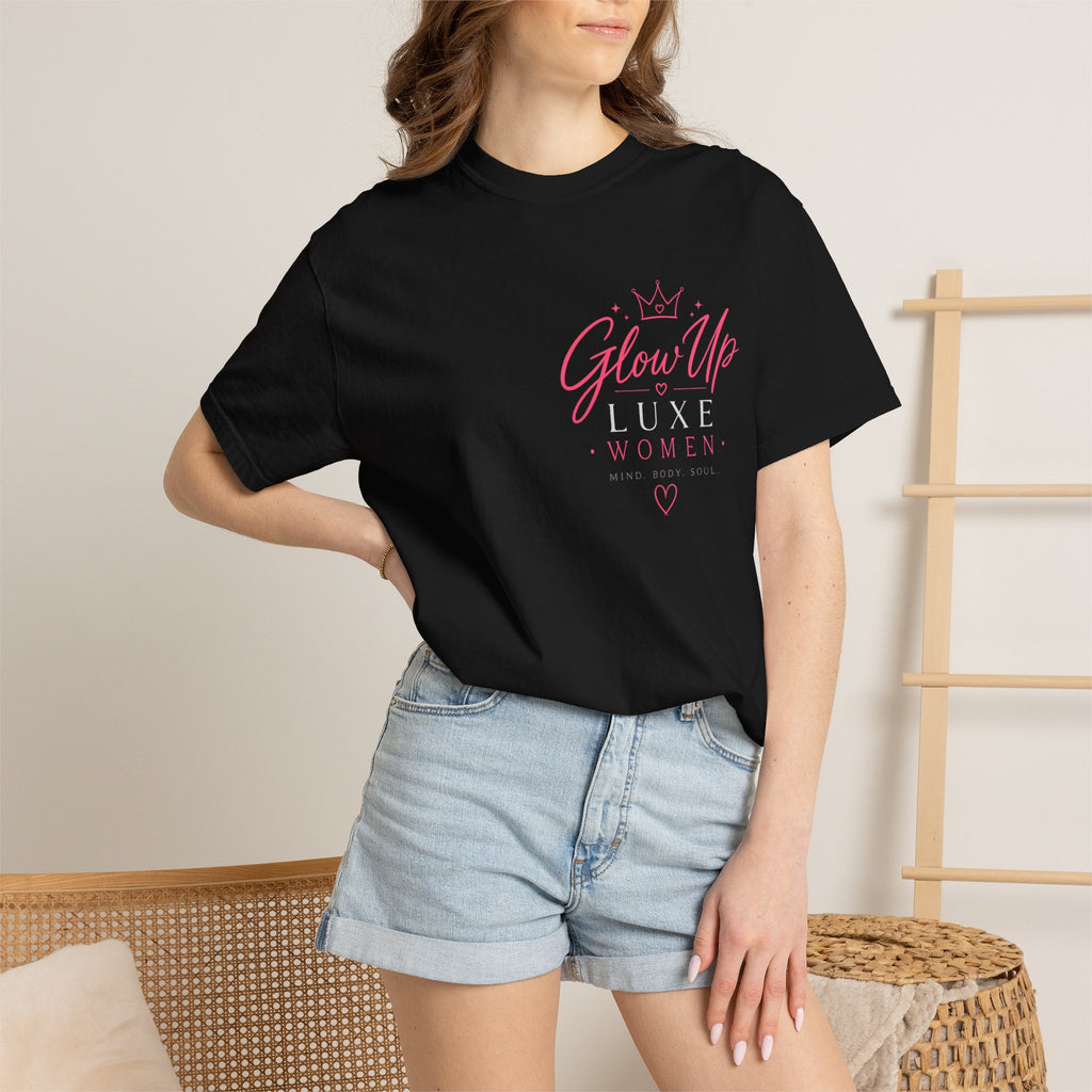 GlowUp Luxe Women Founders t-shirts