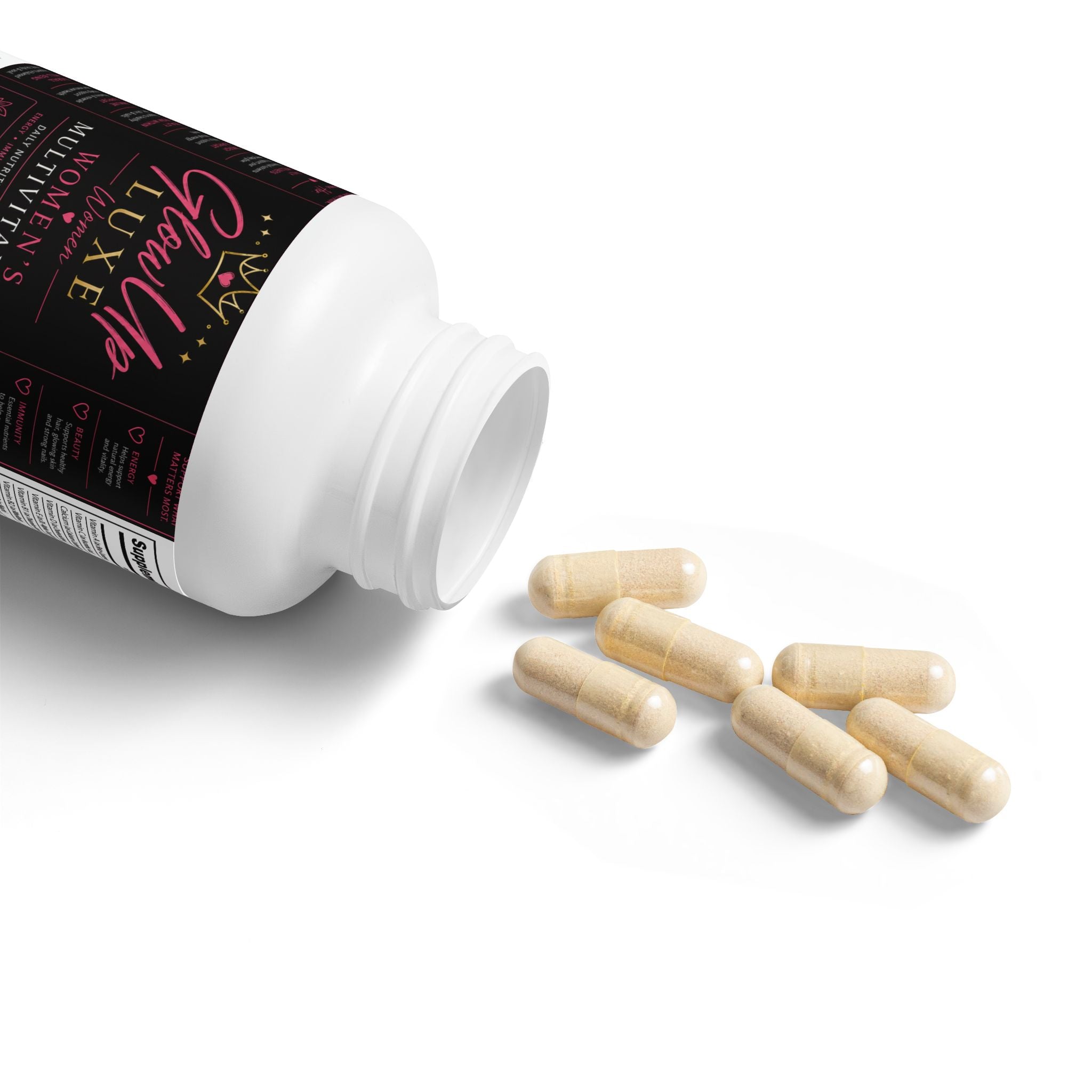 GlowUp Luxe Multivitamin for Women Supplement (60 Capsules)