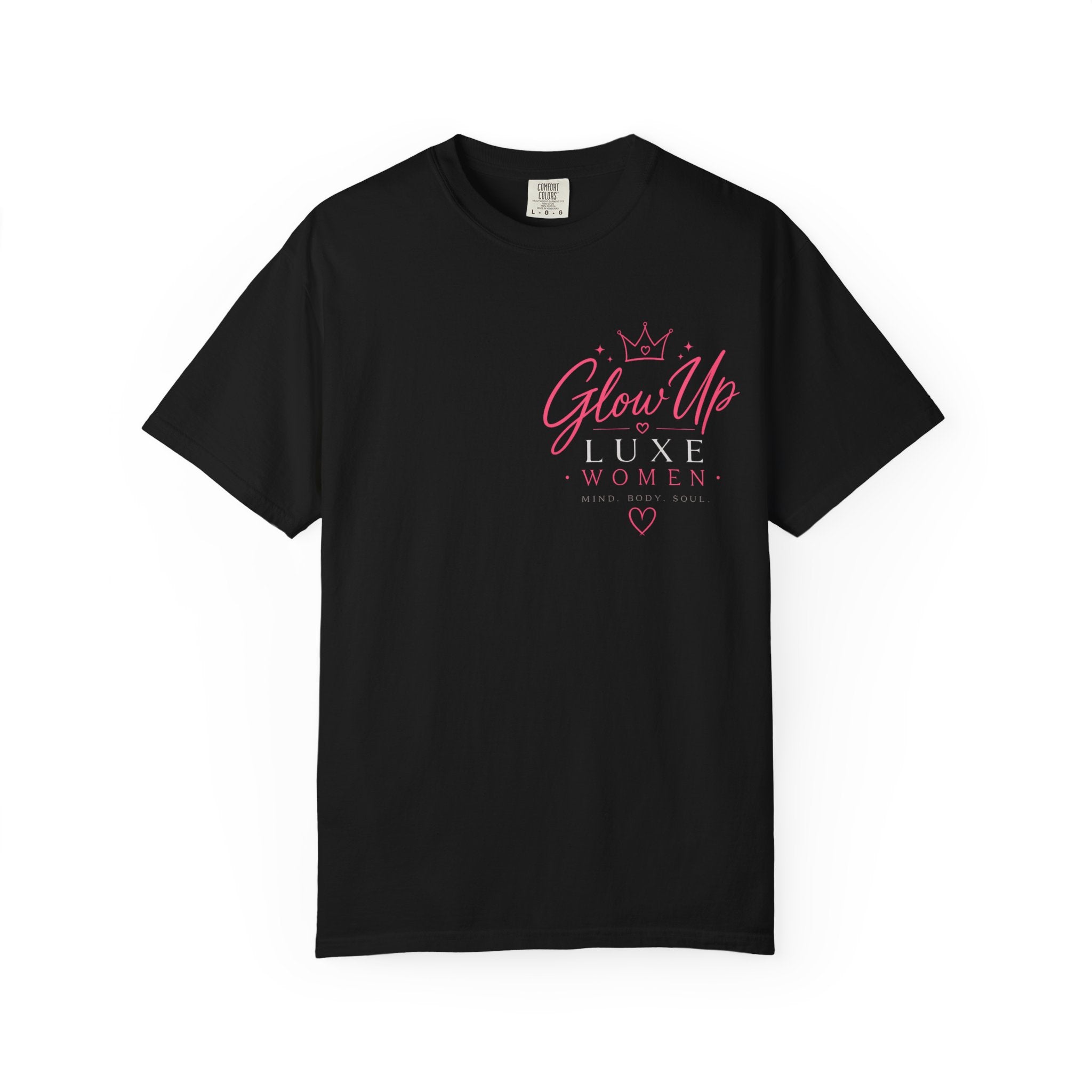 GlowUp Luxe Women Founders t-shirts
